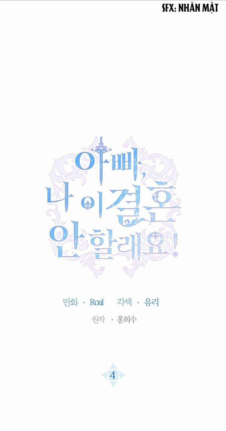 Cha, Con Không Muốn Kết Hôn! 4 trang 4