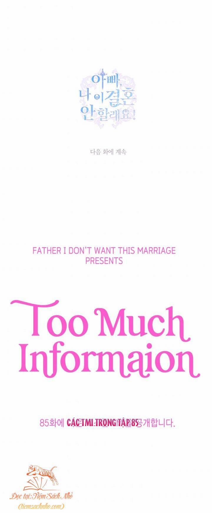 Cha, Con Không Muốn Kết Hôn! 85 trang 73