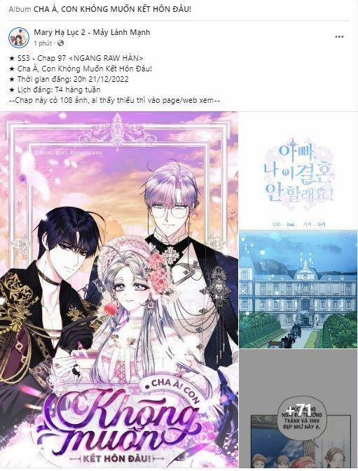 Cha, Con Không Muốn Kết Hôn! 97 trang 1