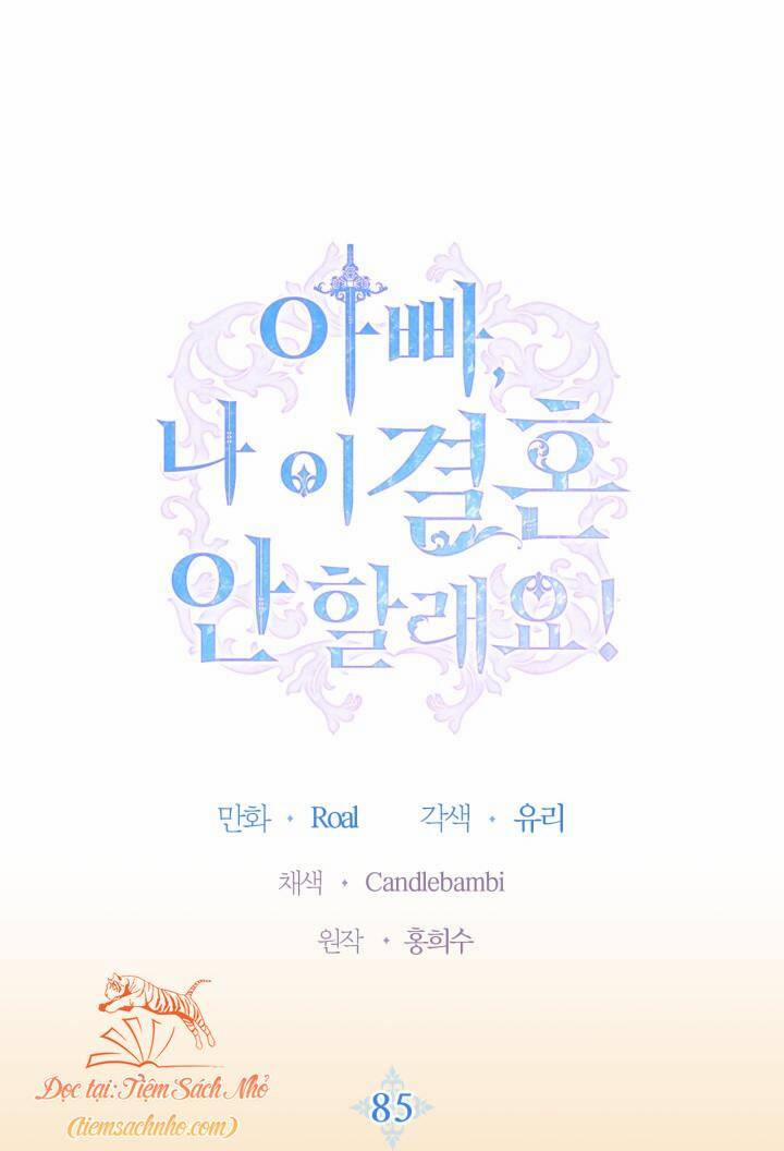 Cha Ơi Con Không Muốn Kết Hôn Đâu 85 trang 1