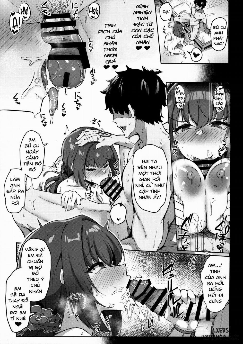Chaldea Midsummer Vacation. Marrying and Mana Transferring with Bride Skad Oneshot trang 18