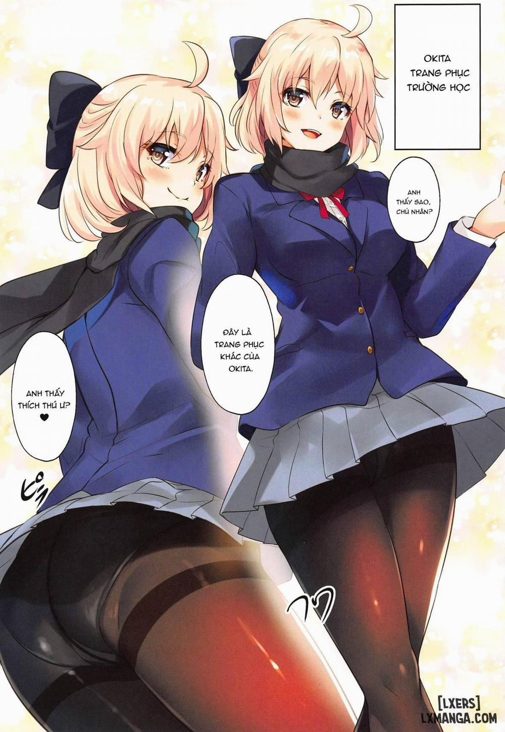 Chaldea Seifuku Bon with Tights Oneshot trang 1