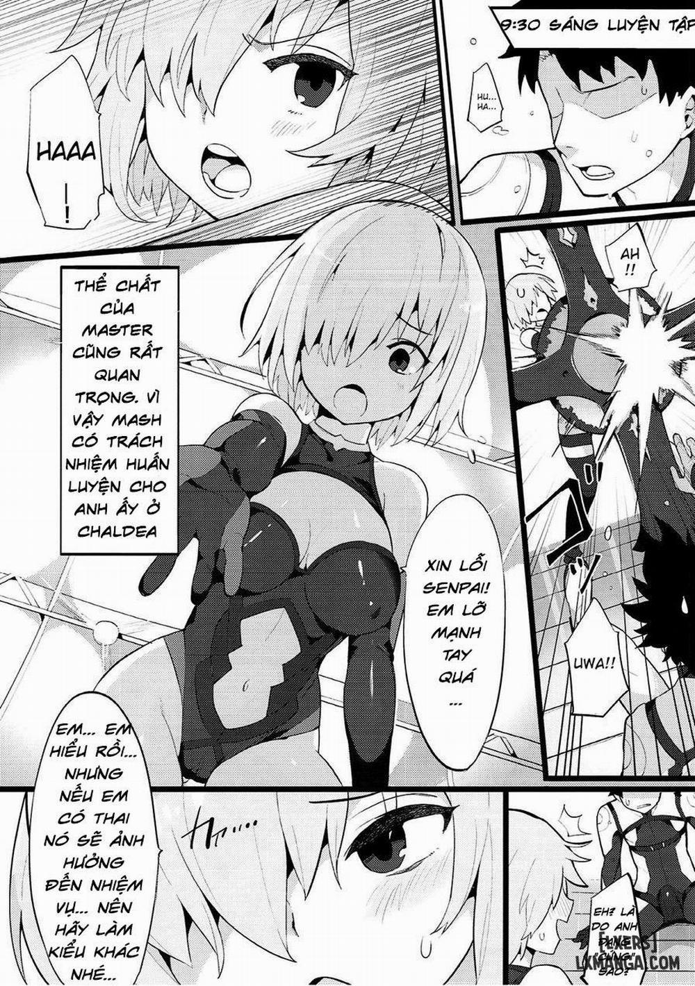 Chaldea Shiki Seiyoku Shori System Oneshot trang 8