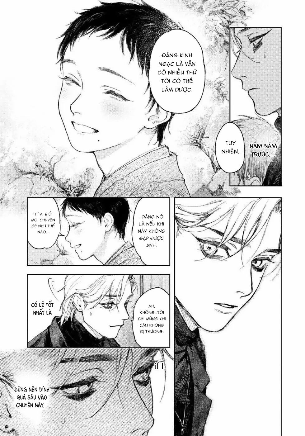 Chạm Vào Bóng Tối Của Cậu Oneshot trang 18