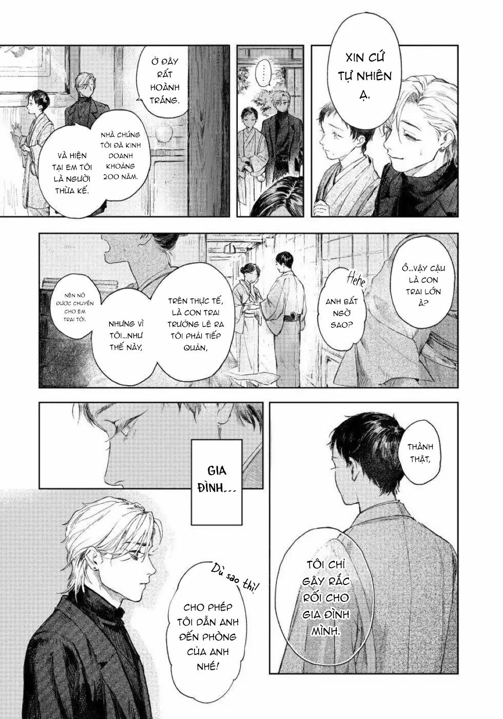 Chạm Vào Bóng Tối Của Cậu Oneshot trang 21