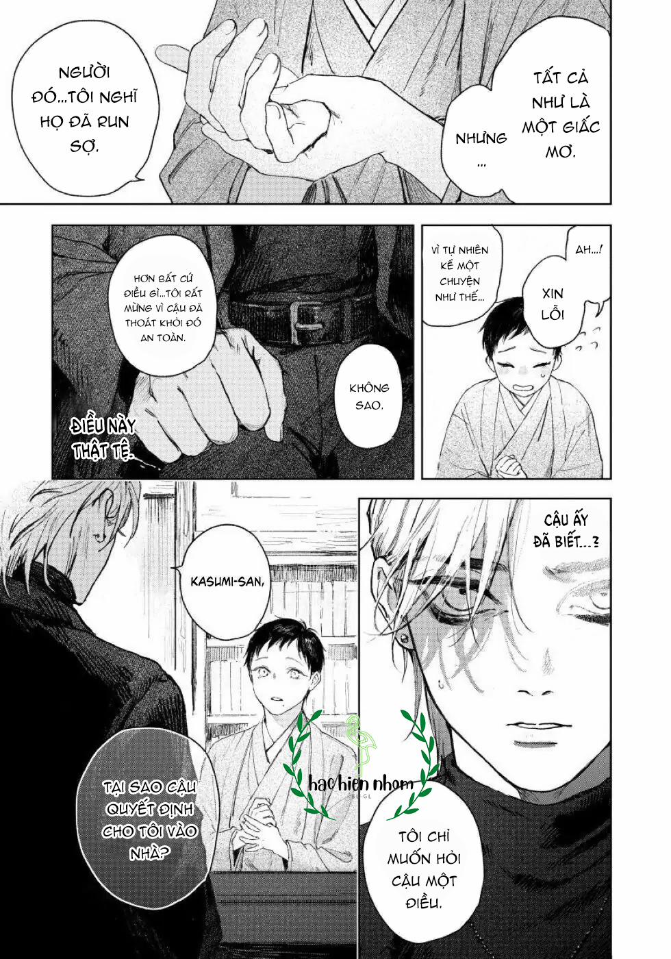 Chạm Vào Bóng Tối Của Cậu Oneshot trang 31