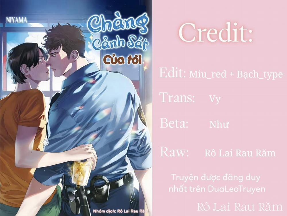 Chàng Cảnh Sát Xinh Đẹp Của Của Tôi 15 trang 0