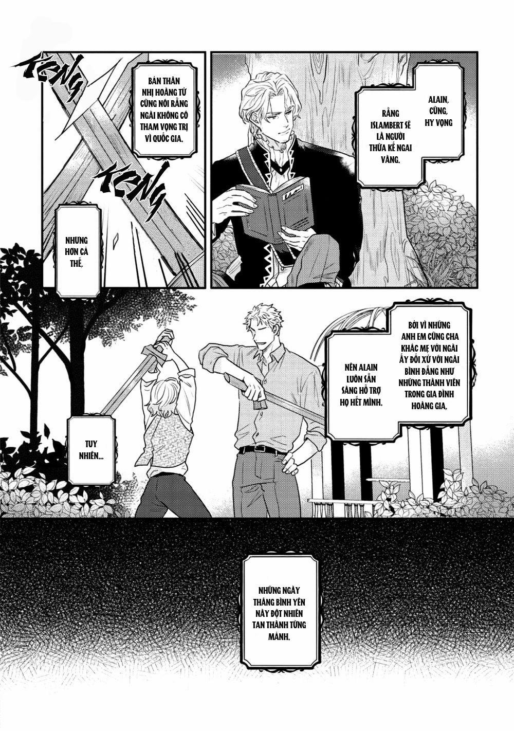 Chàng hoàng tử phóng đãng và Quái thú bị giam cầm 1 trang 10