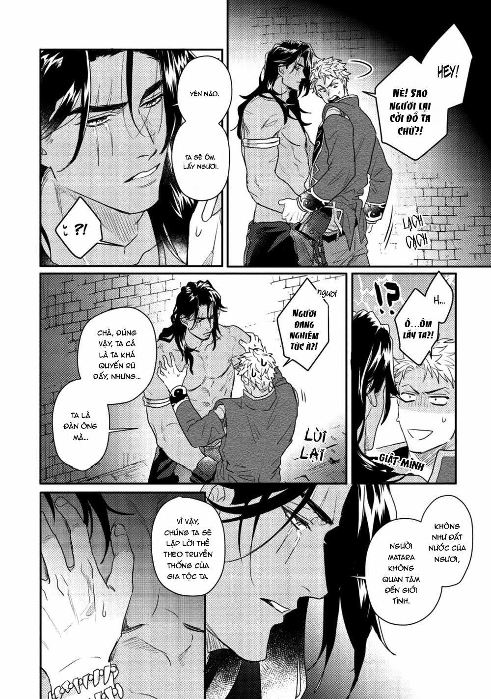 Chàng hoàng tử phóng đãng và Quái thú bị giam cầm 1 trang 28