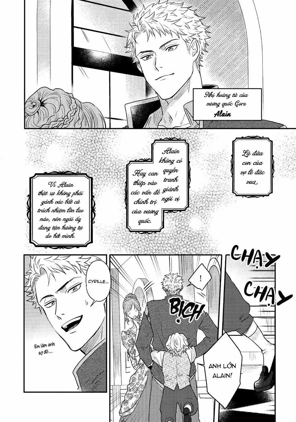 Chàng hoàng tử phóng đãng và Quái thú bị giam cầm 1 trang 6