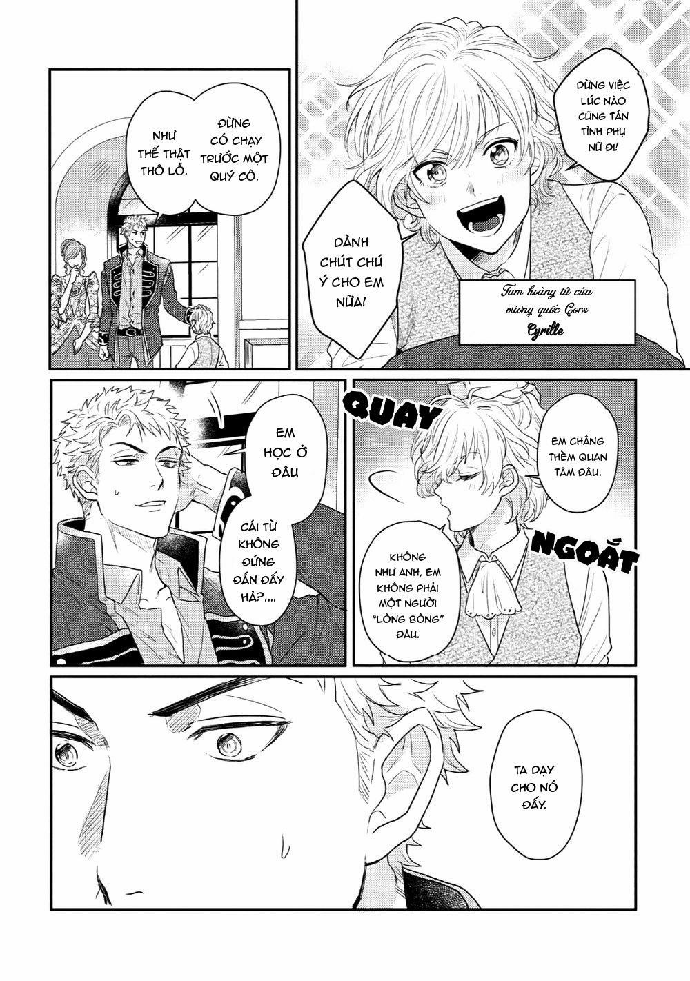 Chàng hoàng tử phóng đãng và Quái thú bị giam cầm 1 trang 7