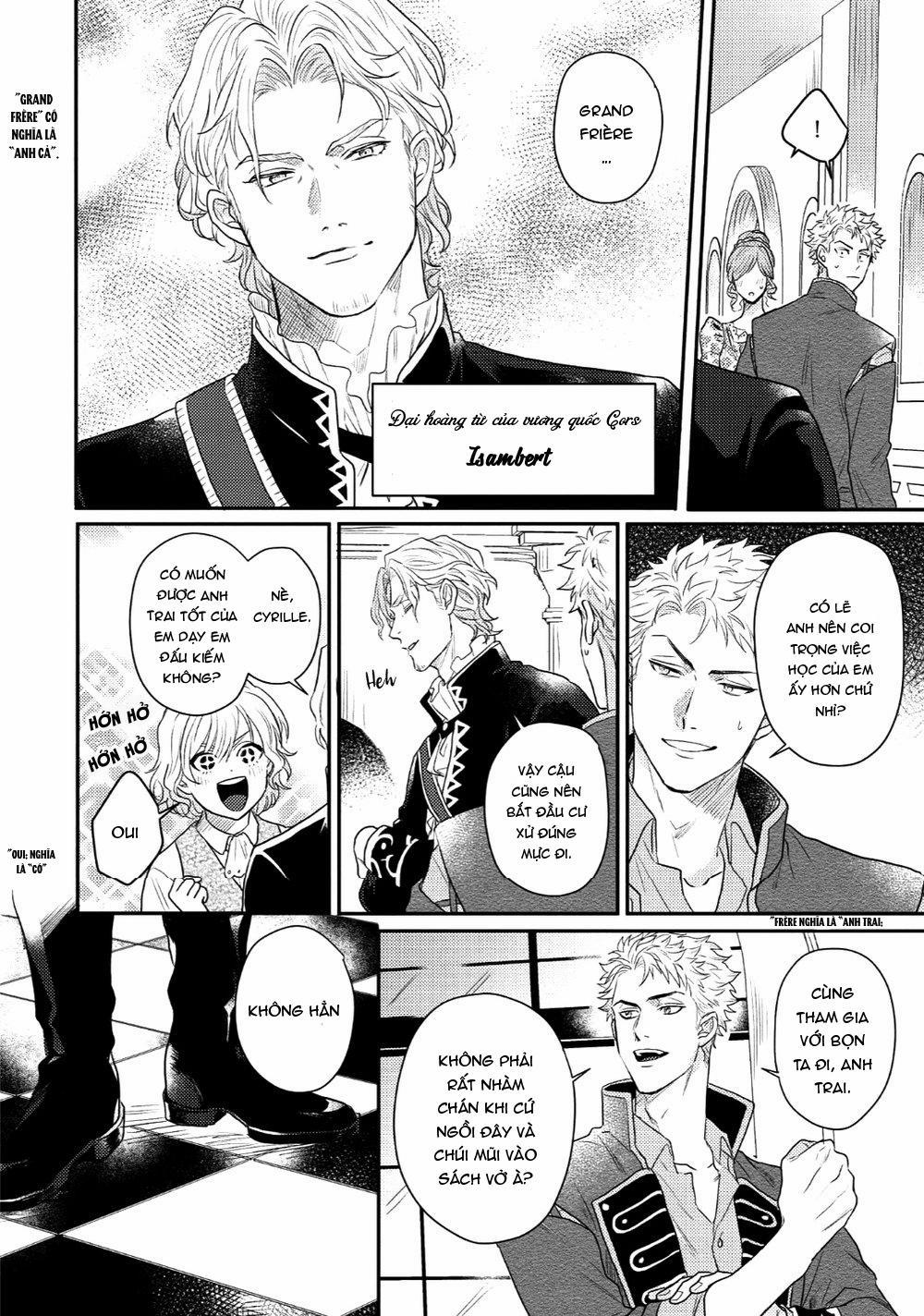 Chàng hoàng tử phóng đãng và Quái thú bị giam cầm 1 trang 8