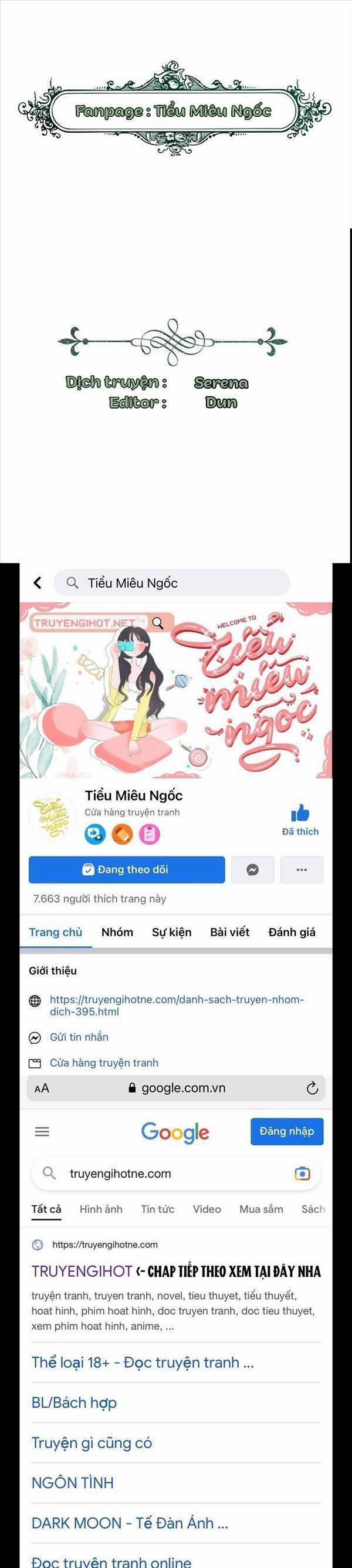 Chàng Người Sói Phát Điên Vì Tôi 17 trang 0