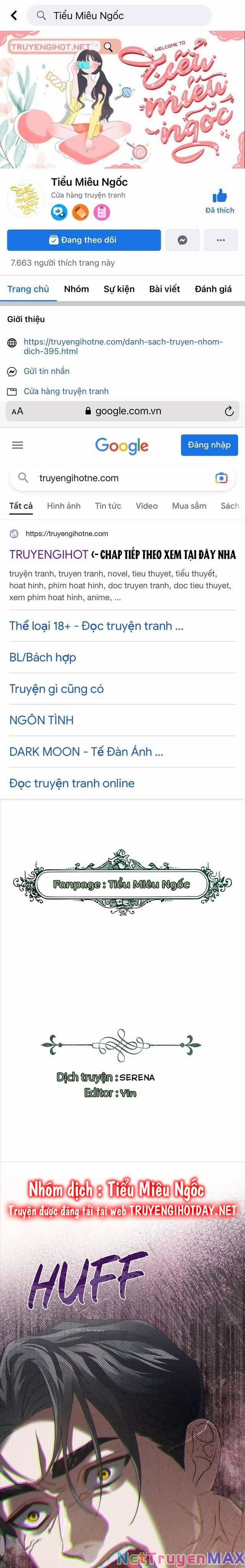 Chàng Người Sói Phát Điên Vì Tôi 20 trang 0