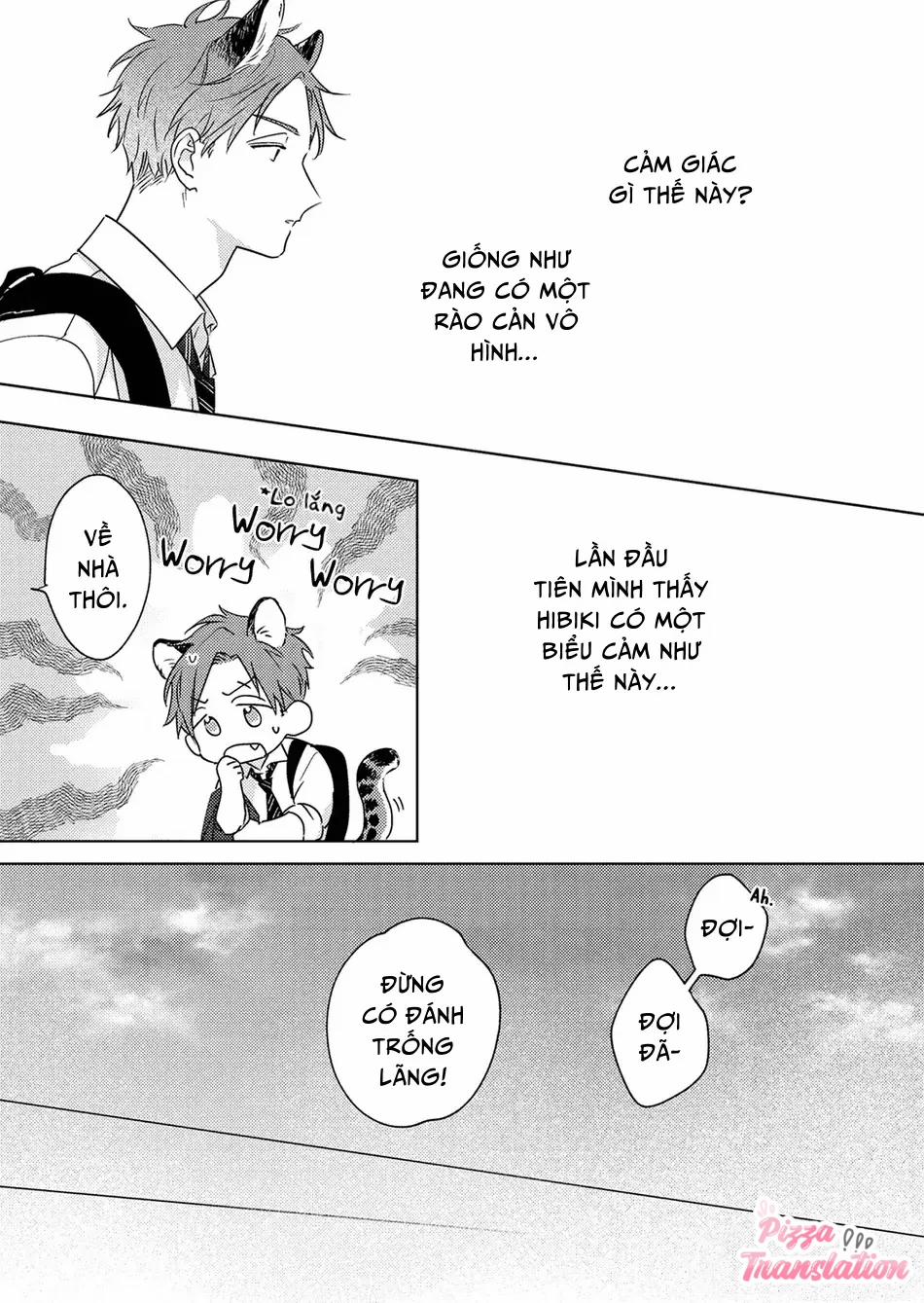 Chàng Sói Không Thể Che Giấu Tình Cảm 1 trang 14