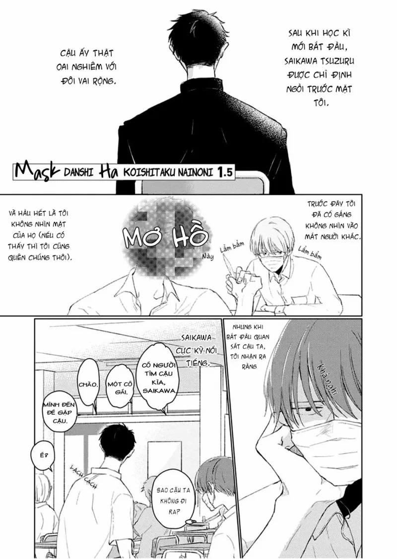 Chàng Trai Khẩu Trang Không Muốn Yêu Đương 1 trang 14