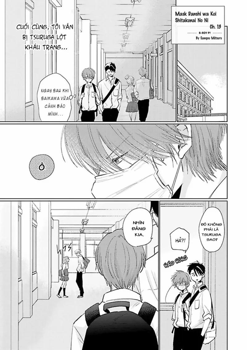 Chàng Trai Khẩu Trang Không Muốn Yêu Đương 13 trang 0