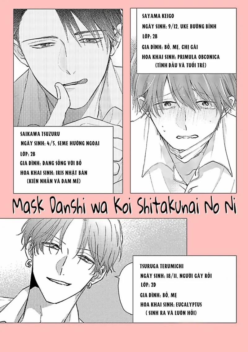 Chàng Trai Khẩu Trang Không Muốn Yêu Đương 14 trang 20