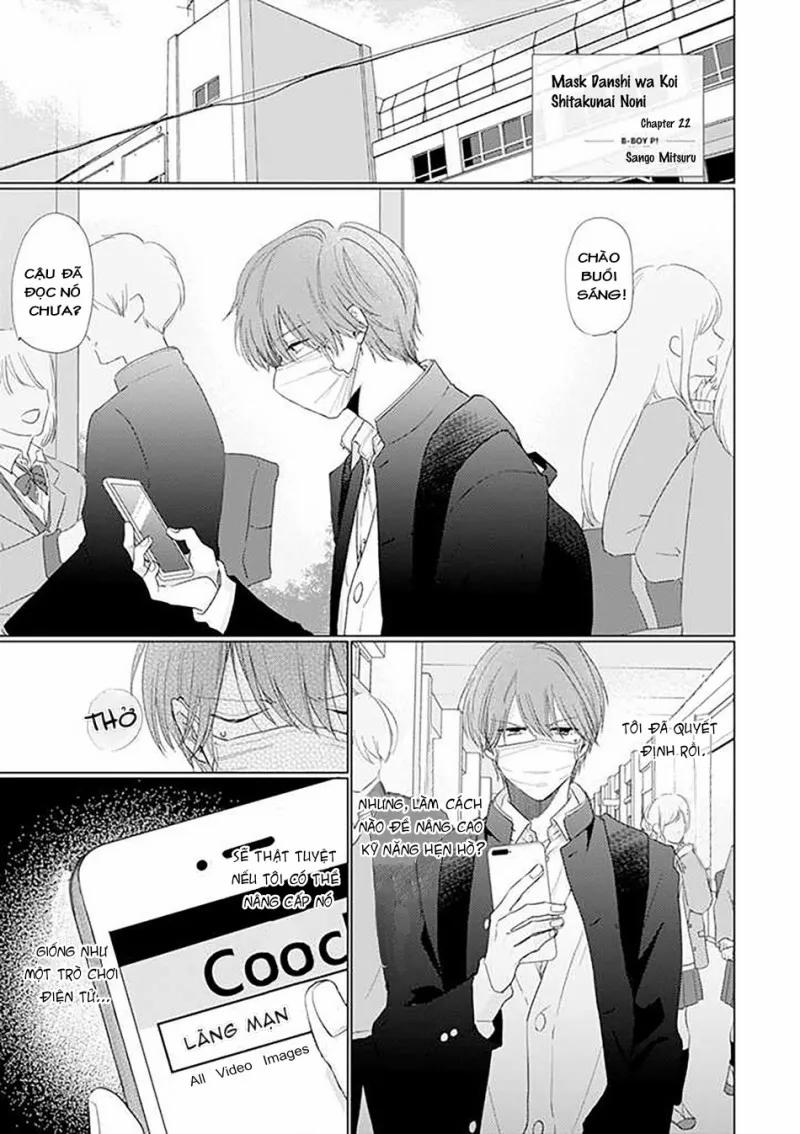 Chàng Trai Khẩu Trang Không Muốn Yêu Đương 22 trang 0