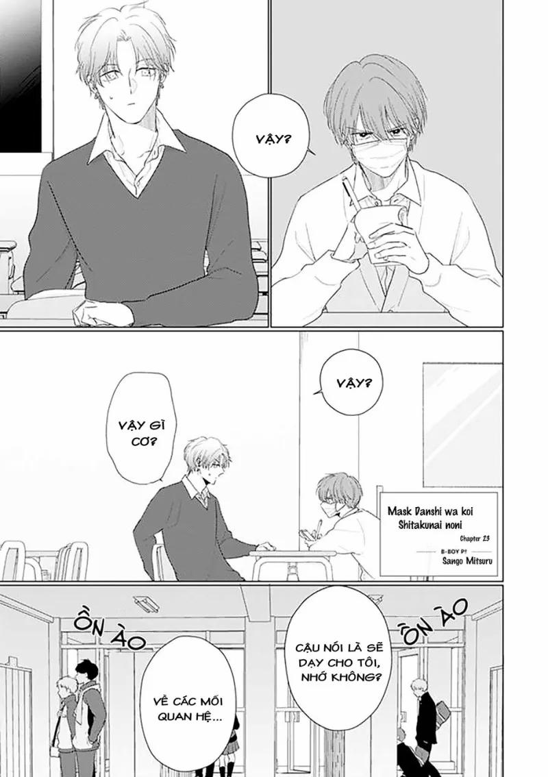 Chàng Trai Khẩu Trang Không Muốn Yêu Đương 23 trang 0