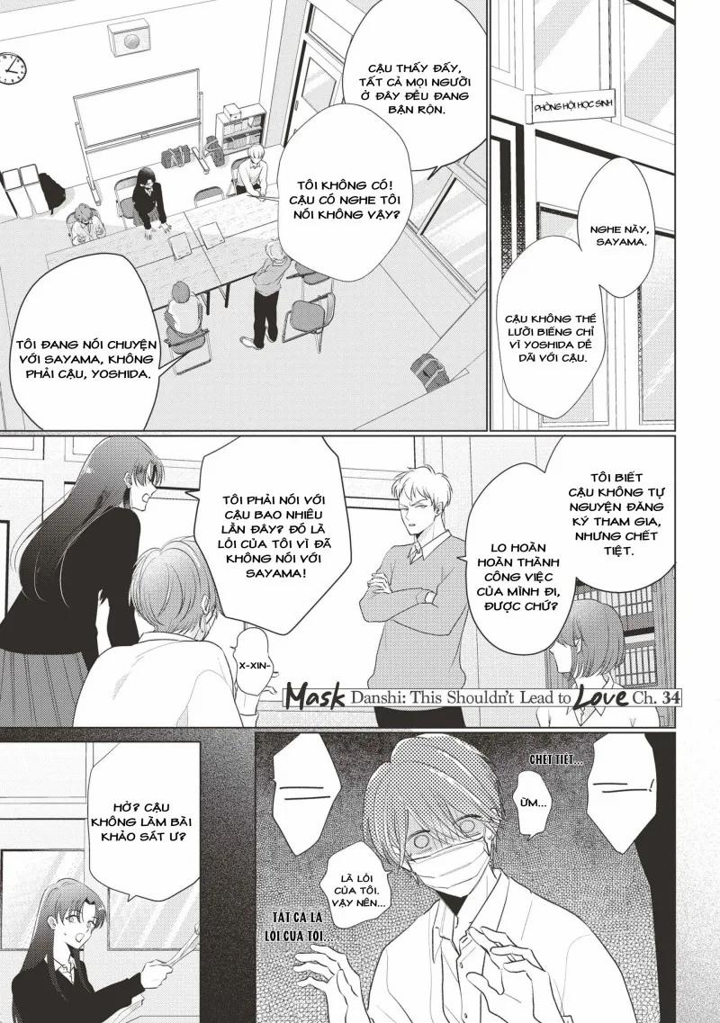 Chàng Trai Khẩu Trang Không Muốn Yêu Đương 34 trang 0