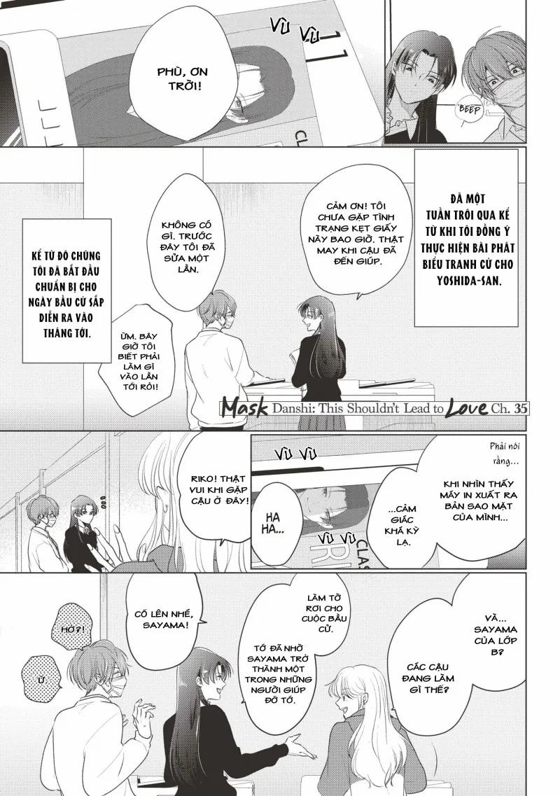 Chàng Trai Khẩu Trang Không Muốn Yêu Đương 35 trang 0