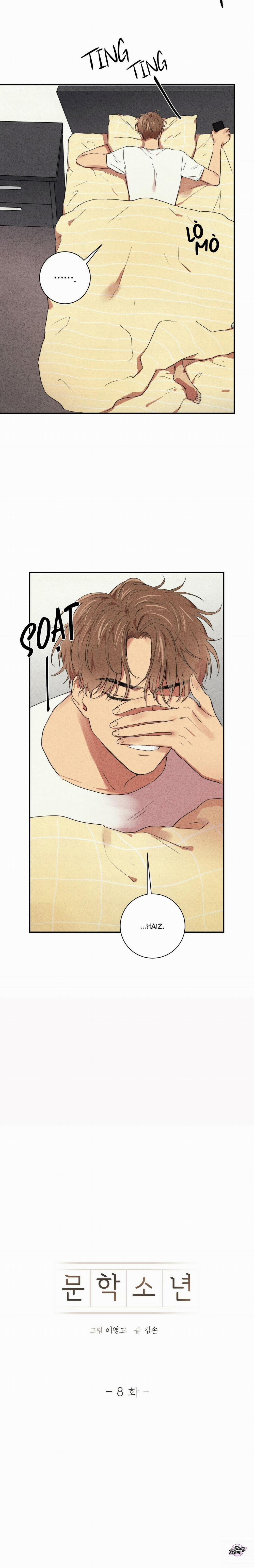 Chàng Trai Văn Học 8 trang 3