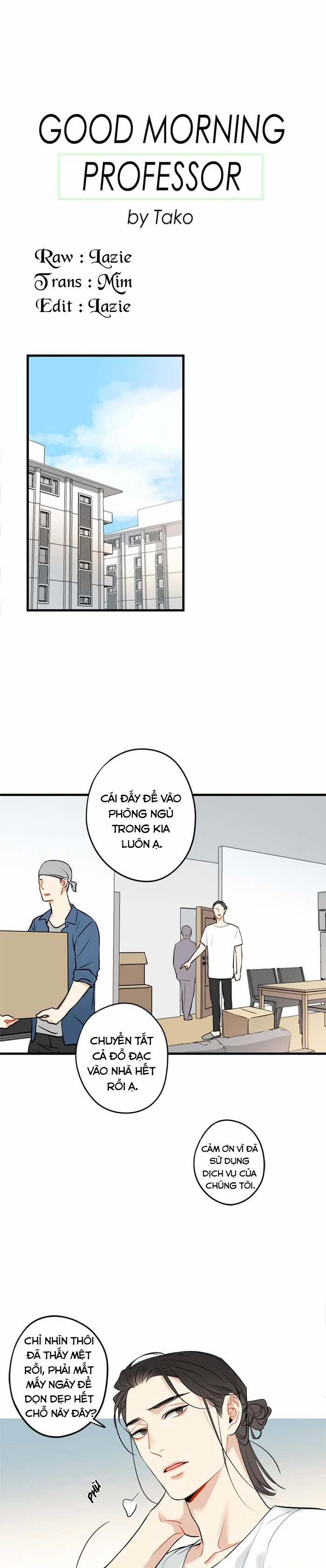 Chào Buổi Sáng , Giáo Sư 1 trang 1