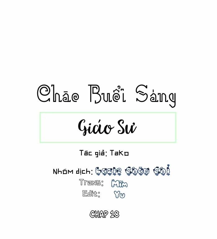Chào Buổi Sáng , Giáo Sư 18 trang 0