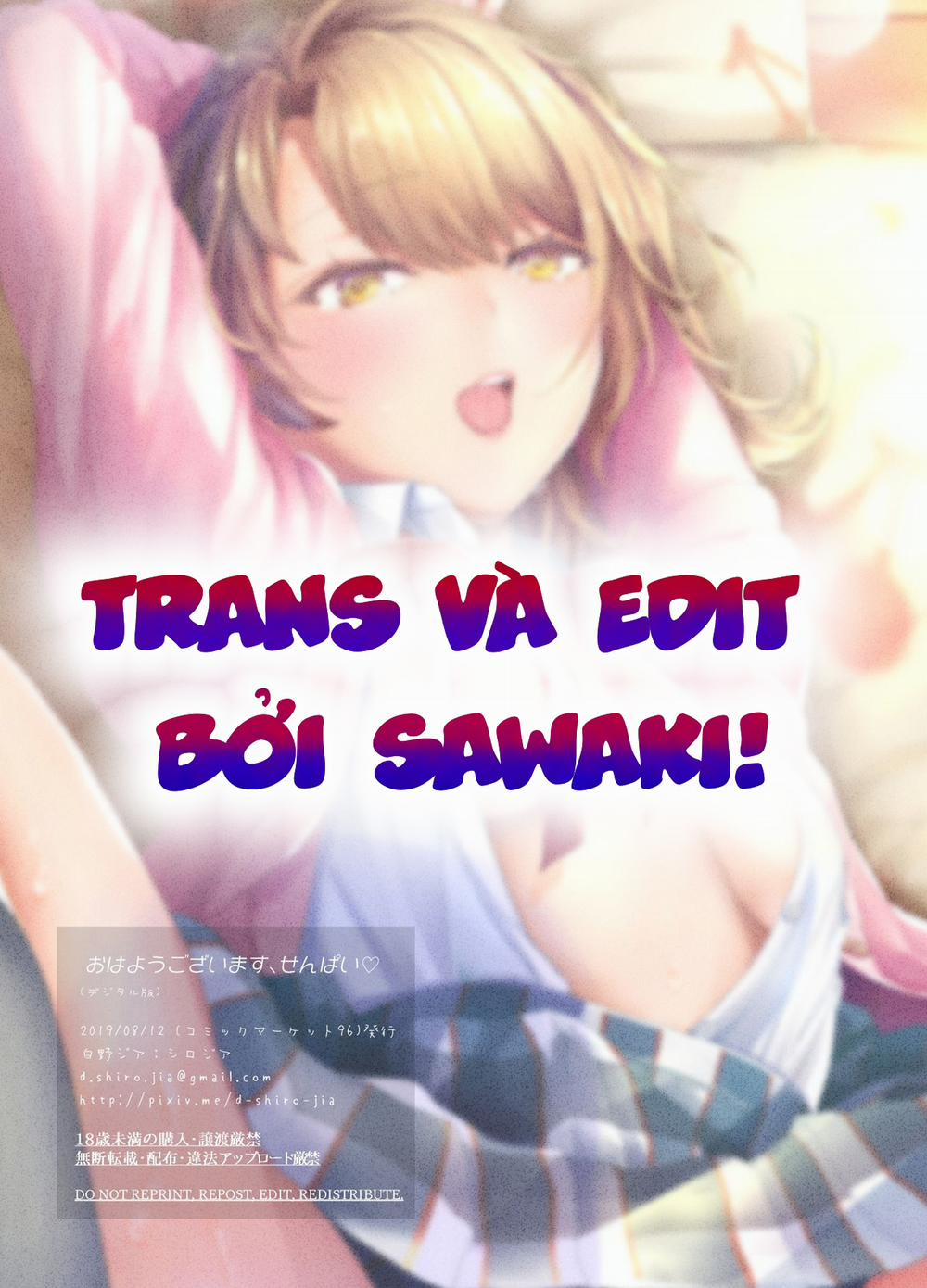 Chào buổi sáng, Senpai! (Yahari Ore no Seishun Love Come wa Machigatteiru) Oneshot trang 22