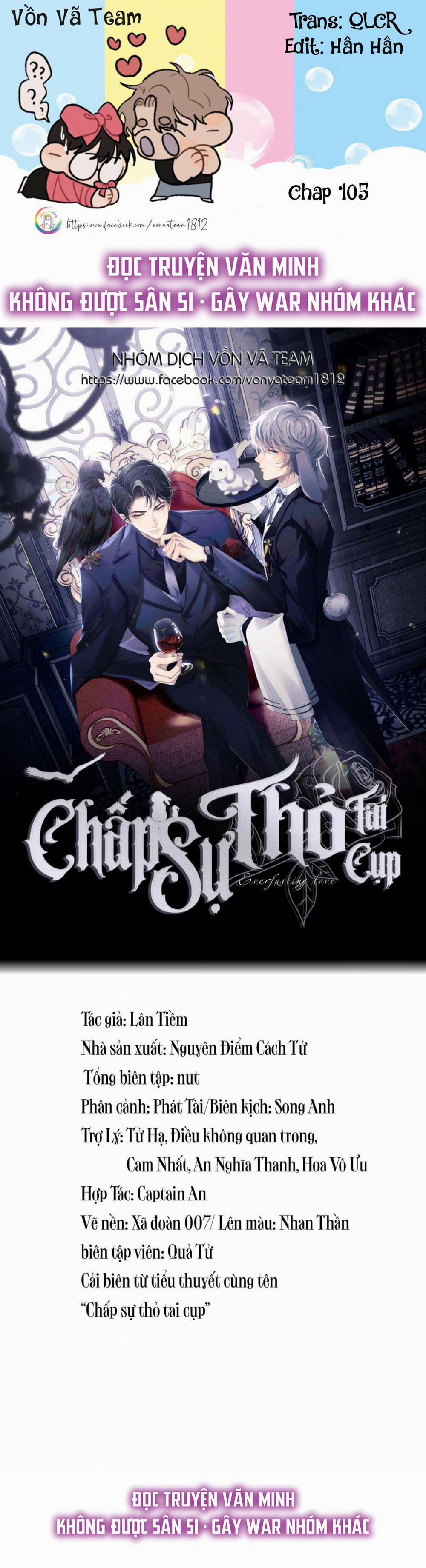 Chấp Sự Thỏ Tai Cụp 105 trang 0