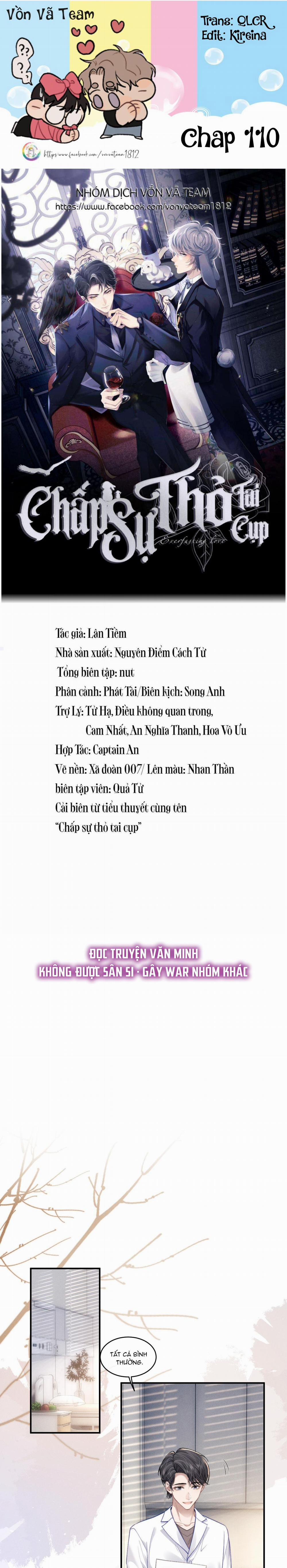 Chấp Sự Thỏ Tai Cụp 110 trang 0