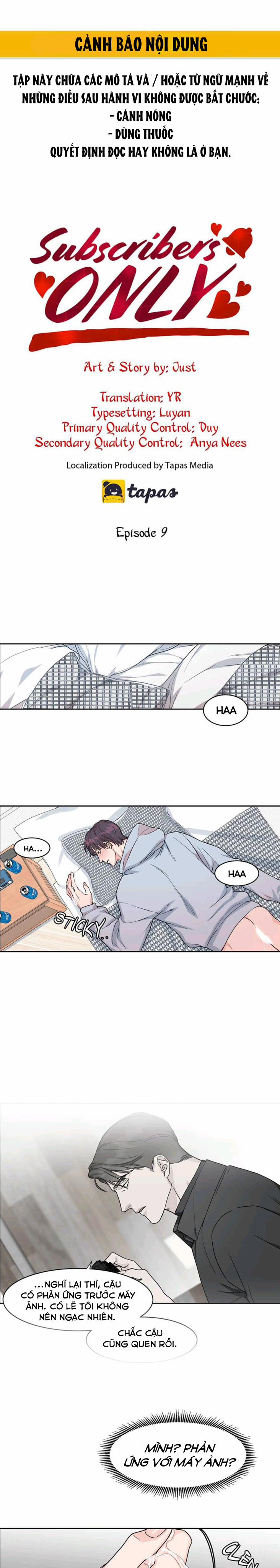 Chỉ Dành Cho Người Đăng Ký 9 trang 1