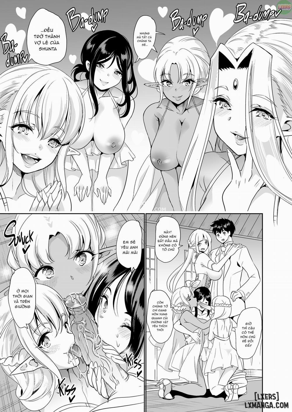 Chị Em Elf Dâm Đãng Tìm Chồng 5 END trang 14