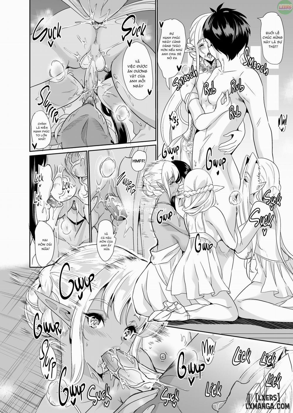 Chị Em Elf Dâm Đãng Tìm Chồng 5 END trang 17