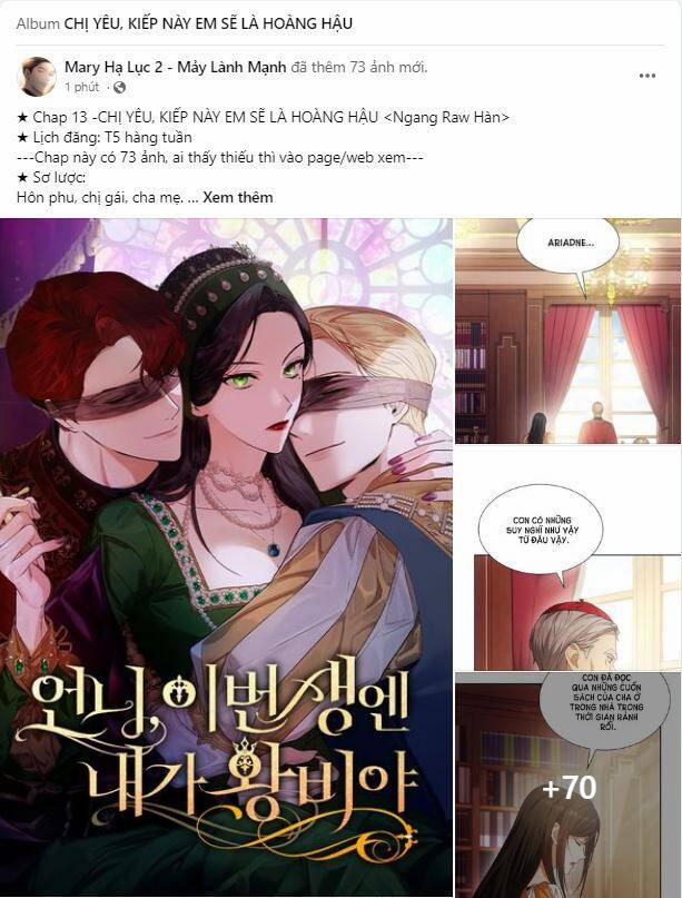 Chị Gái À, Kiếp Này Em Chính Là Nữ Hoàng 13.1 trang 0