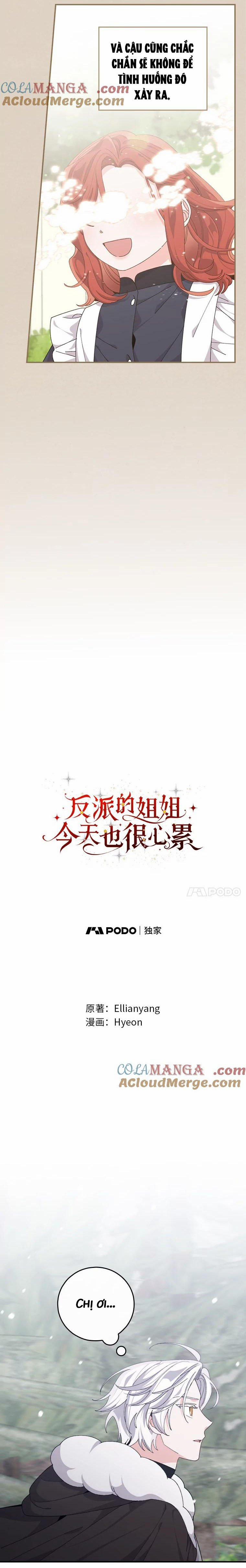 Chị Gái Của Nhân Vật Phản Diện Hôm Nay Đang Đau Khổ 76 trang 1