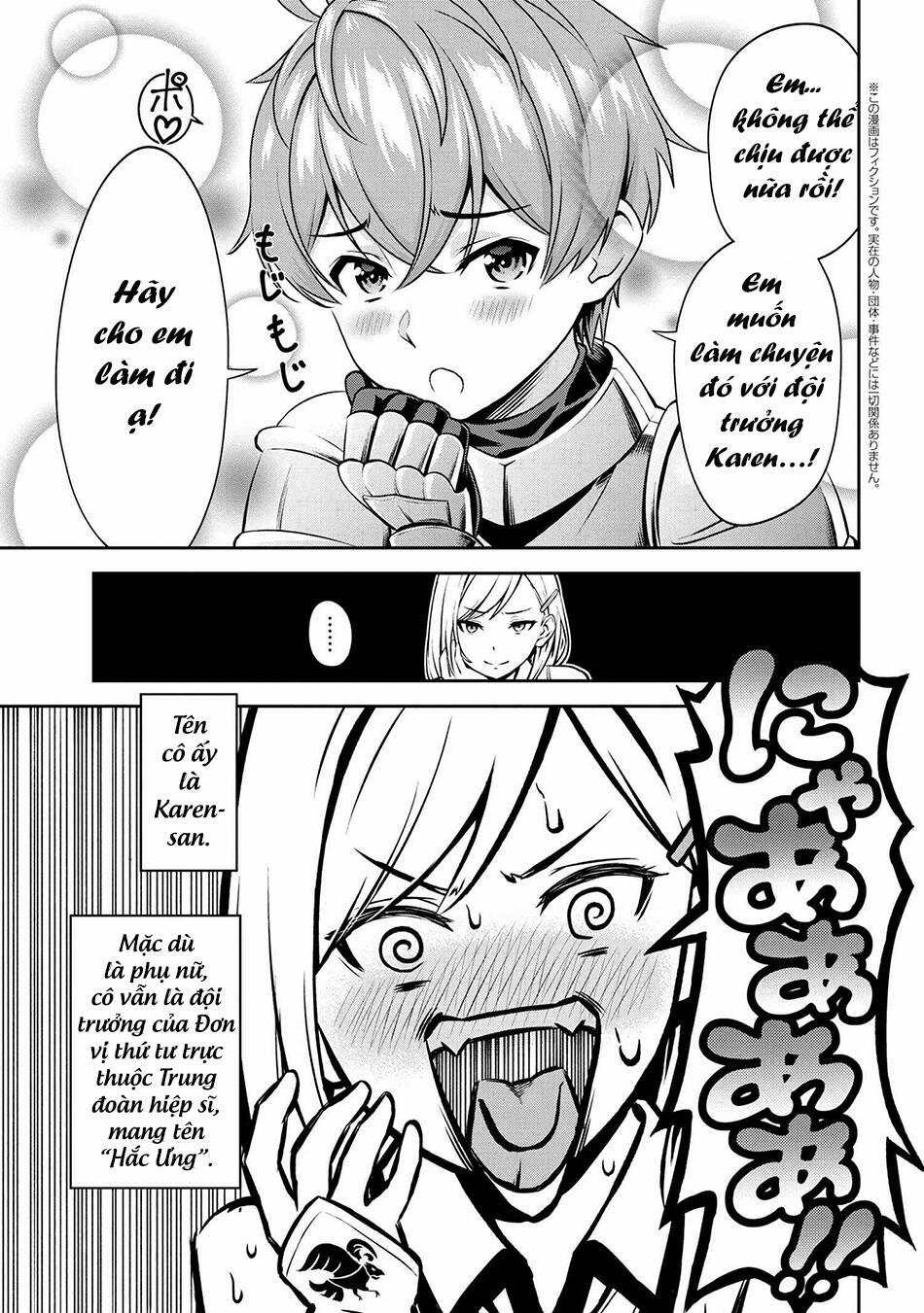 Chị Hiệp Sĩ Ưu Tú Chỉ Dễ Thương Trước Mỗi Tôi! 1.1 trang 2