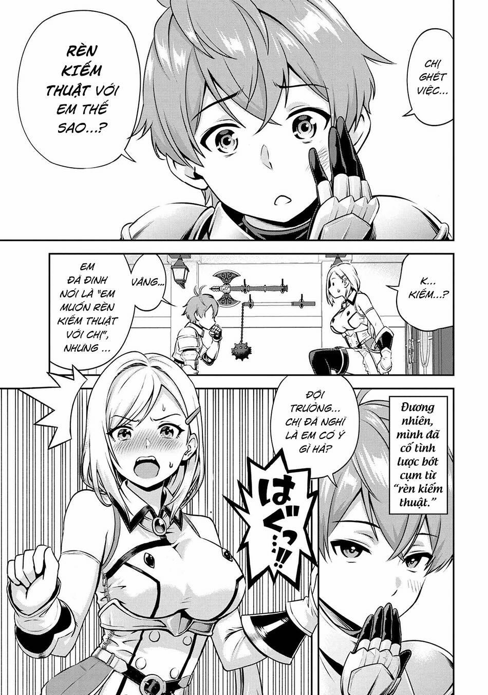 Chị Hiệp Sĩ Ưu Tú Chỉ Dễ Thương Trước Mỗi Tôi! 1.1 trang 4