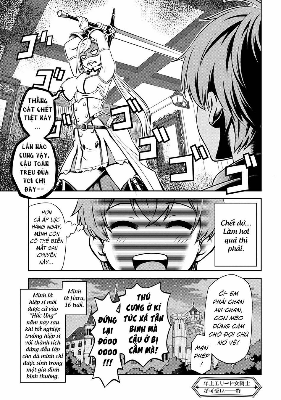 Chị Hiệp Sĩ Ưu Tú Chỉ Dễ Thương Trước Mỗi Tôi! 1.1 trang 6