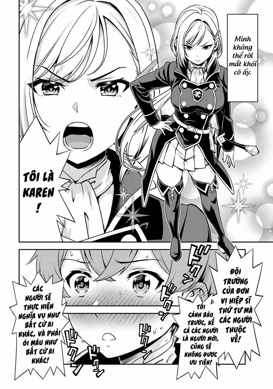 Chị Hiệp Sĩ Ưu Tú Chỉ Dễ Thương Trước Mỗi Tôi! 1.1 trang 9