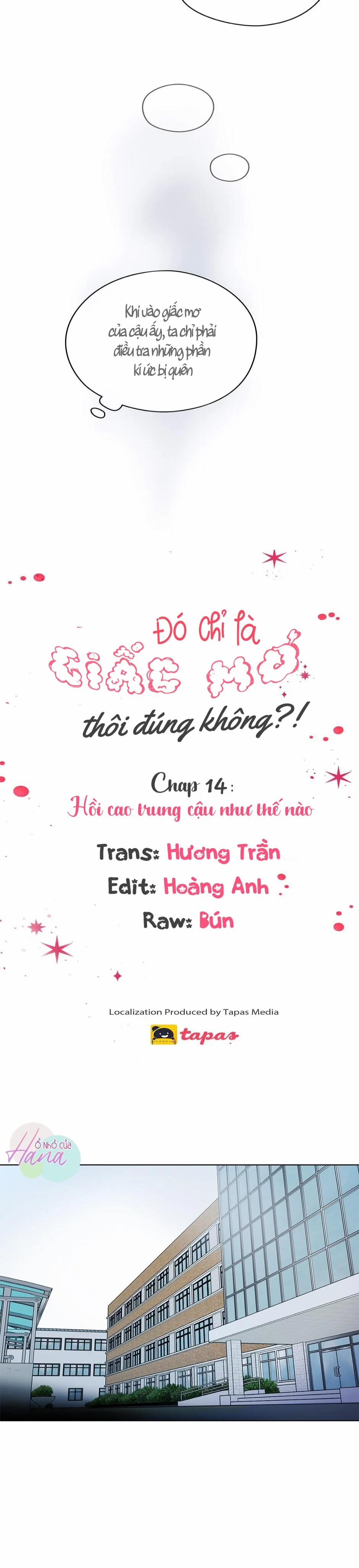 Chỉ Là Giấc Mơ Thôi Phải Không? 14 trang 12