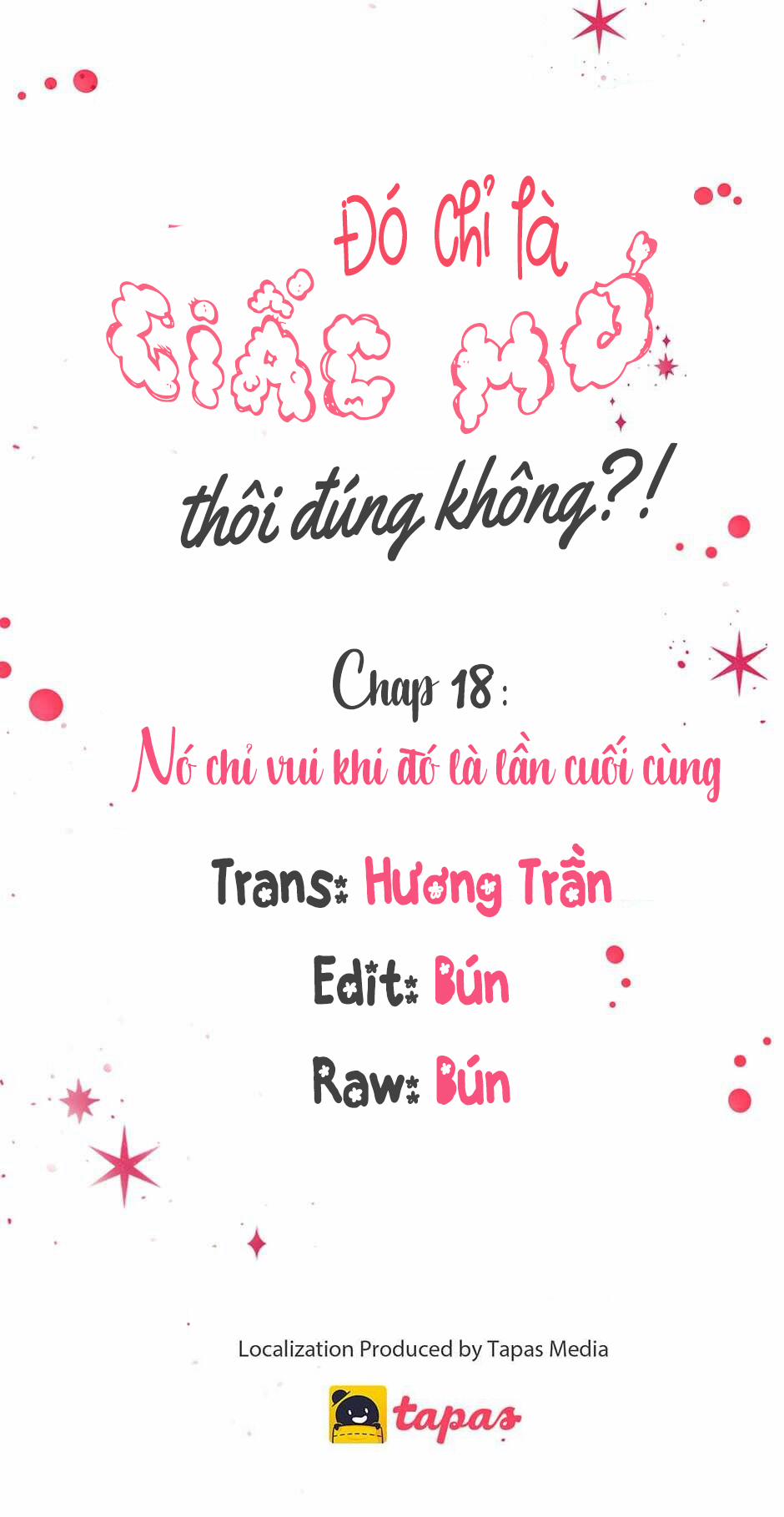 Chỉ Là Giấc Mơ Thôi Phải Không? 18 trang 13