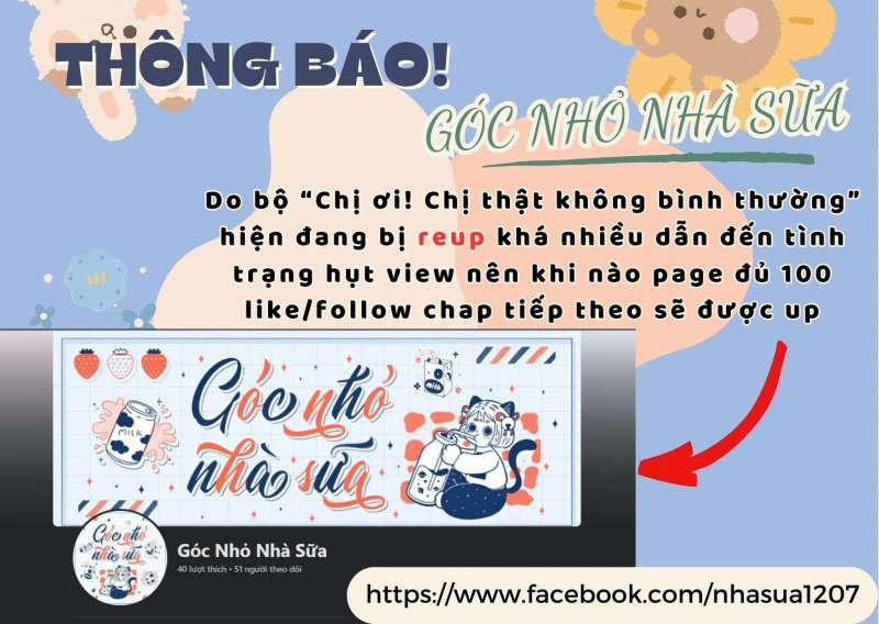 Chị Ơi! Chị Thật Không Bình Thường! 9 trang 1