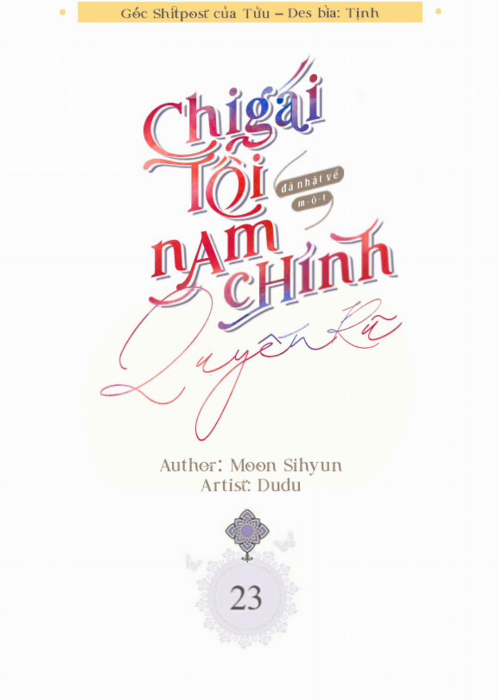 Chị Tôi Đã Nhặt Về Một Nam Chính Quyến Rũ 23 trang 5