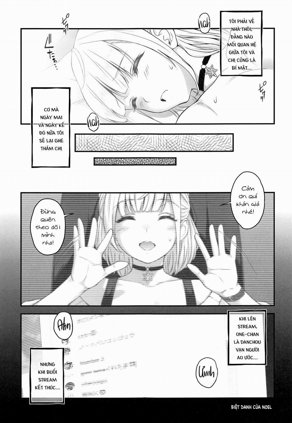 Chị tôi là Streamer nổi tiếng! Hàng Hololive của Noel! trang 21