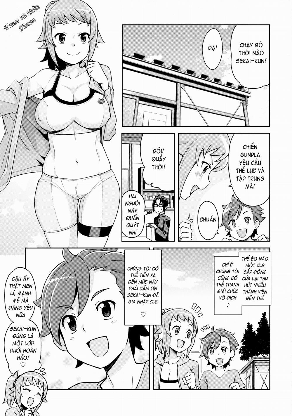 Chibikko Bitch Try (Gundam Build Fighters Try) Oneshot trang 4