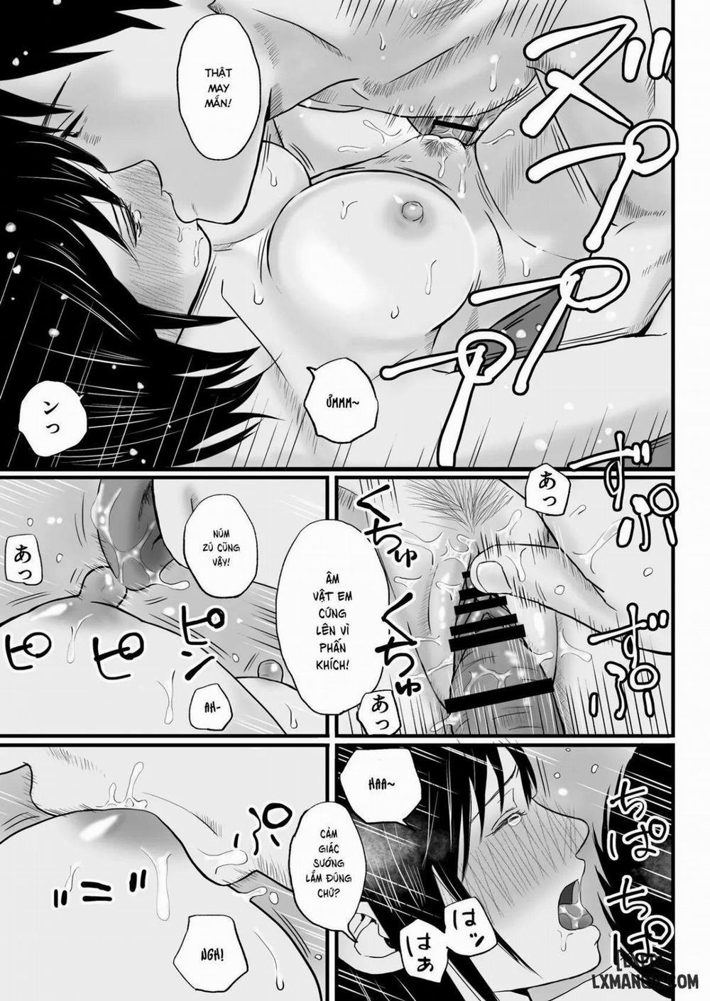 Chichi no Buka wa Watashi o Hadaka ni Shite Yonayona Haitoku Sex o Tanoshimu Oneshot trang 22