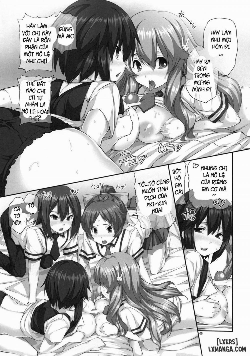 Chichi to Bust to Oppaichuu 2 Oneshot trang 3