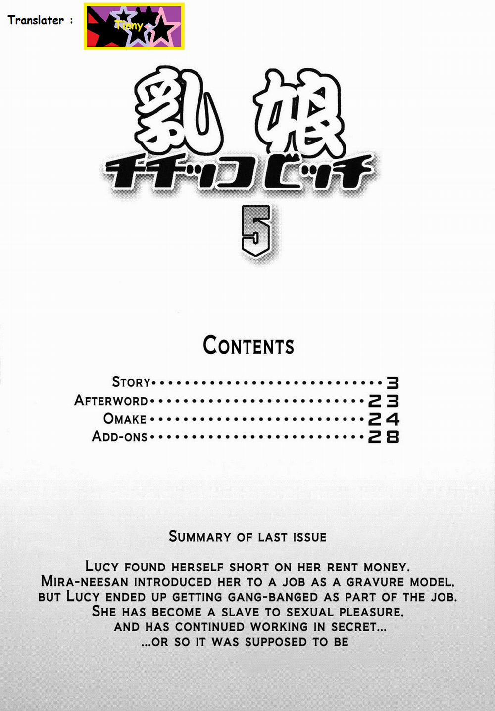 Chichikko Bitch 5 (Fairy Tail) Oneshot trang 2
